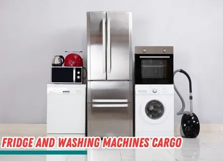 Fridge and Washing Machines Cargo to Russia​