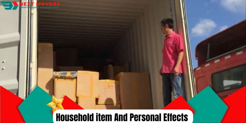 Household item And Personal Effects Cargo Shipping To Saudi Arabia From Dubai