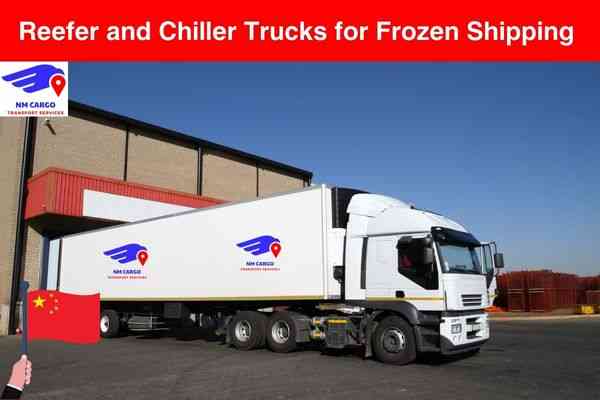 Reefer and Chiller Trucks for Frozen Shipping