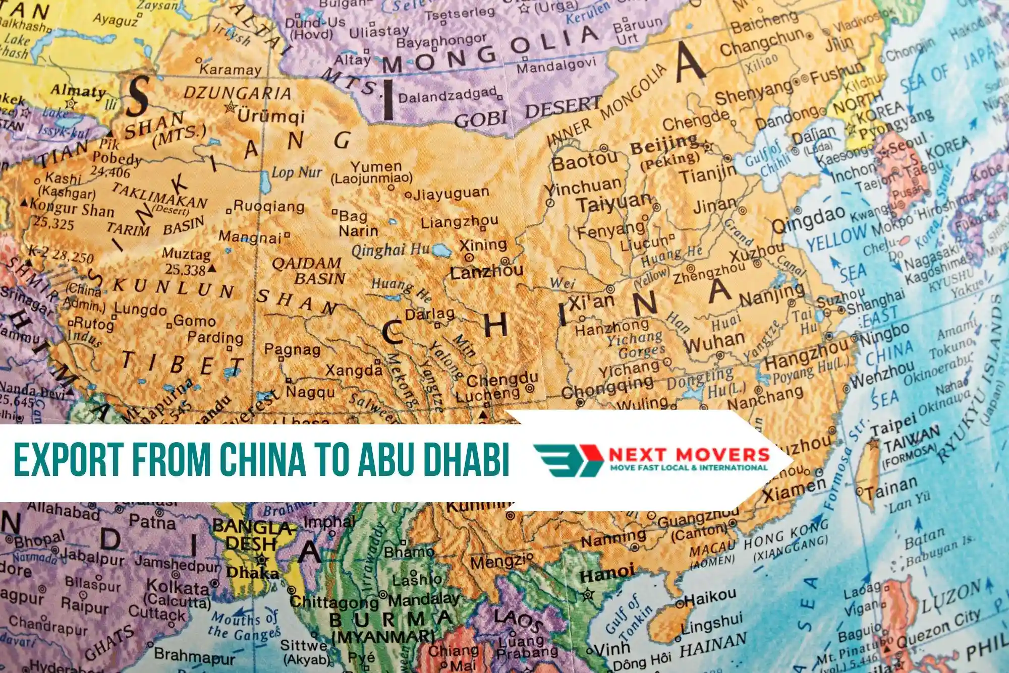 Export From China To Abu Dhabi