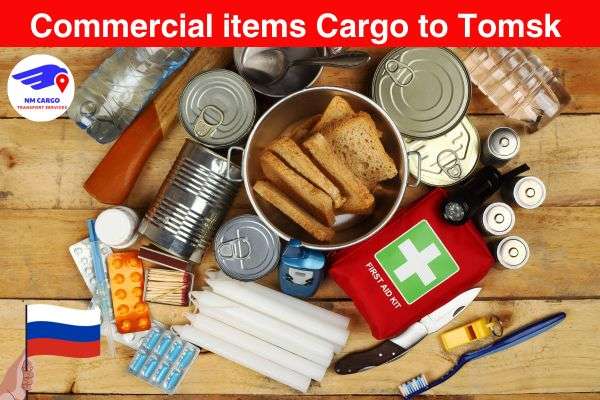 Commercial items Cargo to Tomsk from Dubai