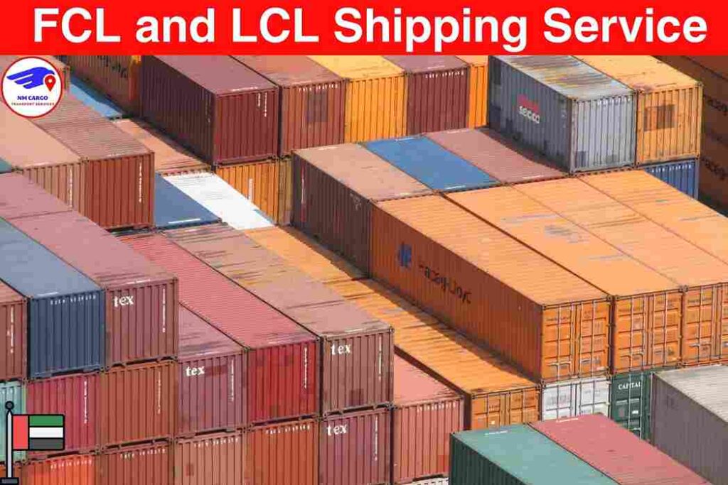 FCL and LCL Container Shipping Service