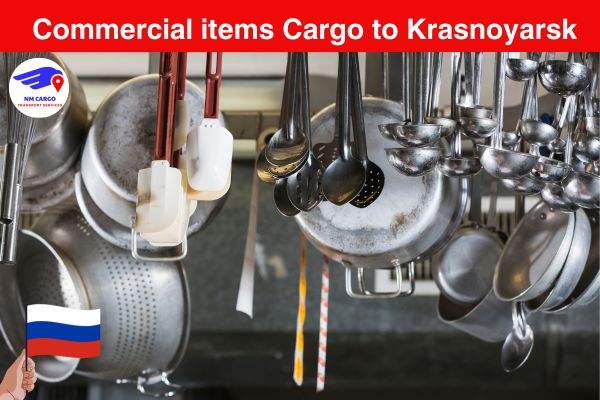 Commercial Items Cargo to Krasnoyarsk from Dubai