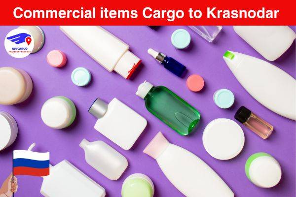 Commercial items Cargo to Krasnodar from Dubai