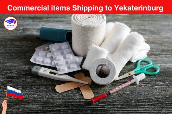 Commercial items Shipping to Yekaterinburg from Dubai
