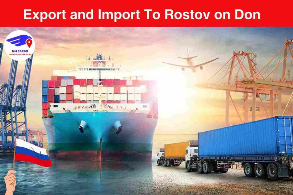 Export and Import To Rostov on Don From Dubai