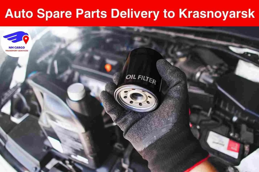 Auto Spare Parts Delivery to Krasnoyarsk from Dubai