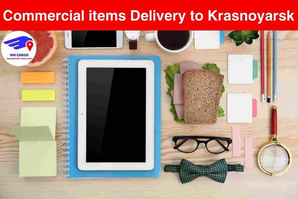 Commercial items Delivery to Krasnoyarsk from Dubai