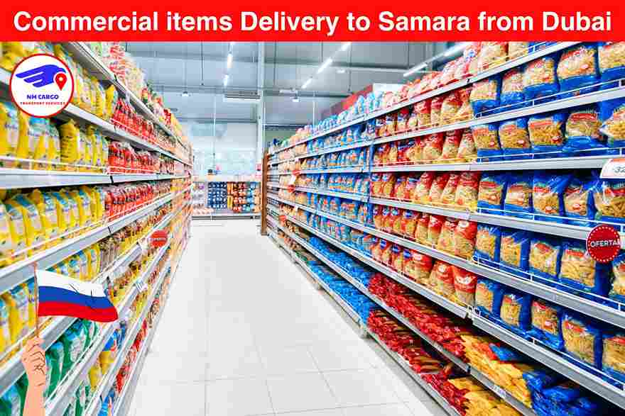Commercial items Delivery to Samara from Dubai