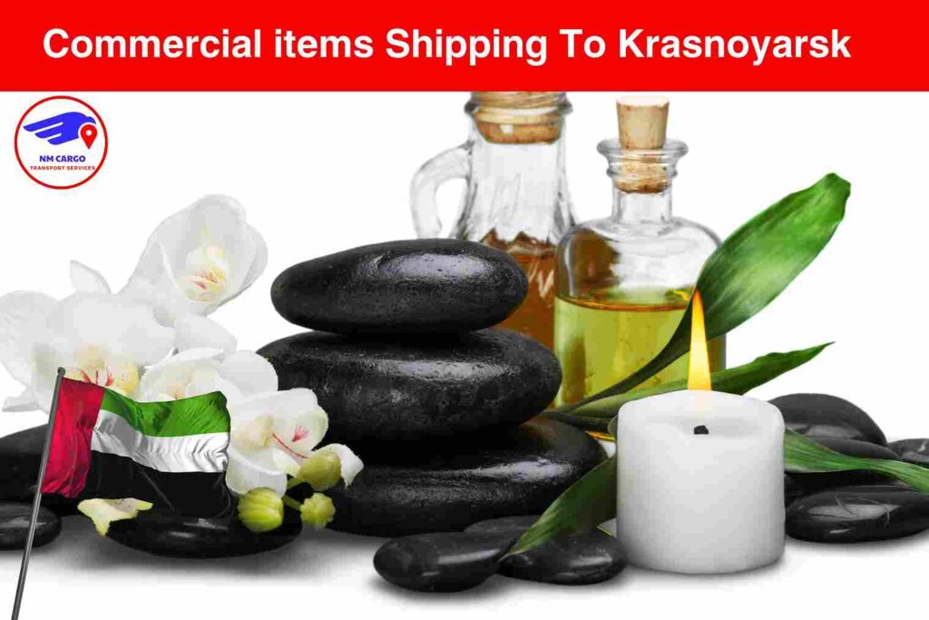 Commercial items Shipping to Krasnoyarsk From Dubai