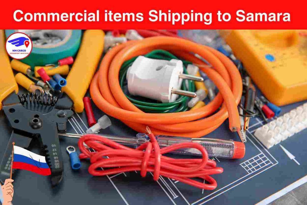 Commercial items Shipping to Samara from Dubai