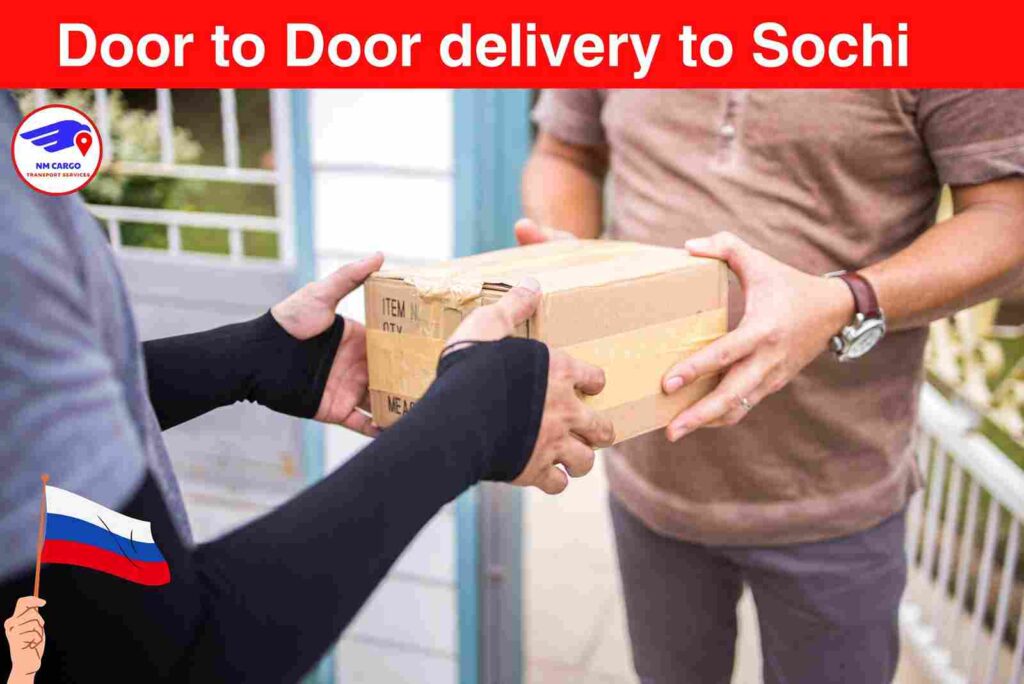 Door to Door Delivery to Sochi from Dubai