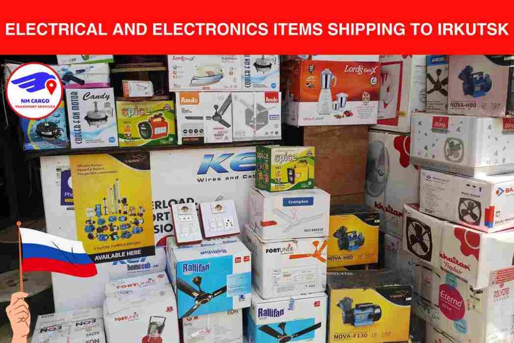 Electrical and Electronics items Shipping to Irkutsk