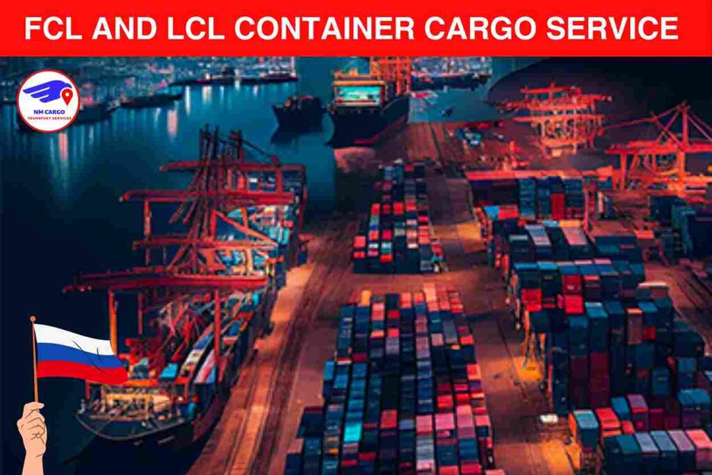 FCL and LCL Container Cargo Service From Dubai