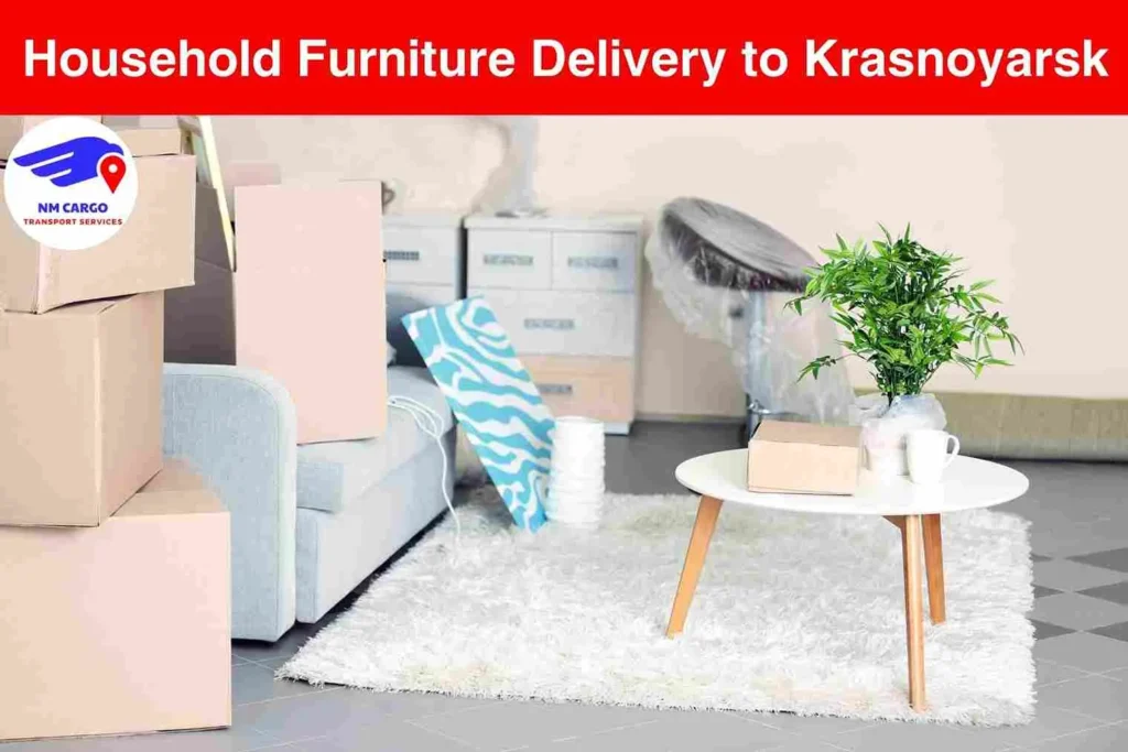 Household Furniture Delivery to Krasnoyarsk from Dubai