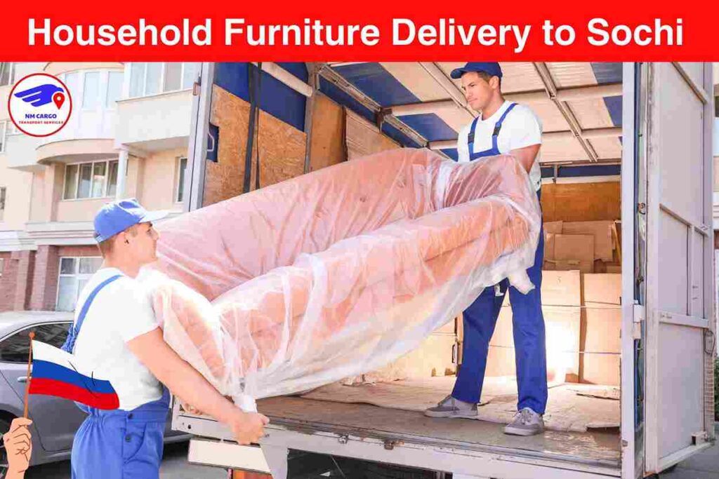 Household Furniture Delivery to Sochi from Dubai
