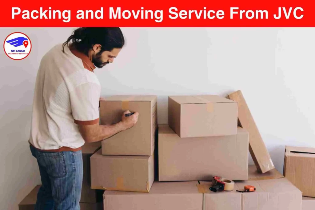 Packing and Moving Service From JVC