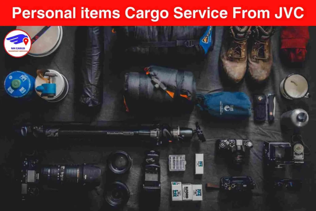 Personal items Cargo Service From JVC