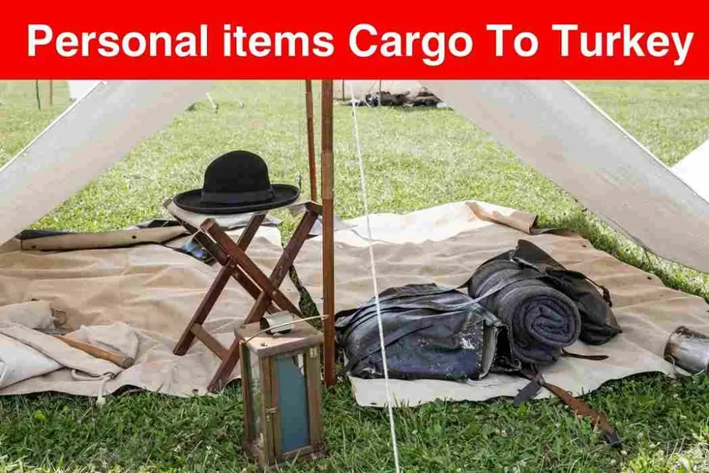 Personal items Cargo to Turkey From Dubai
