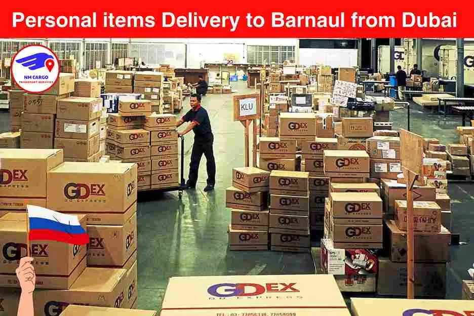 Personal items Delivery to Barnaul From Dubai