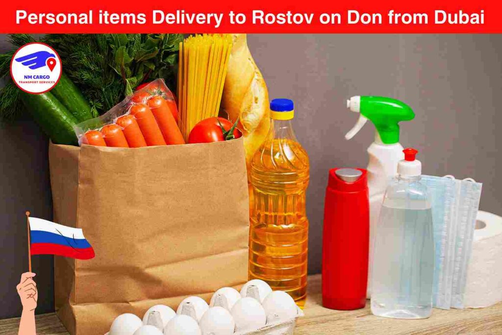 Personal items Delivery to Rostov on Don from Dubai