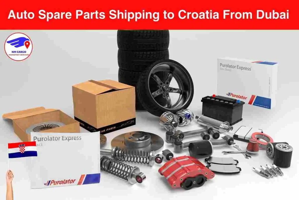Auto Spare Parts Shipping to Croatia From Dubai