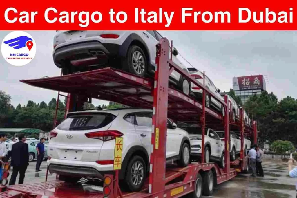 Car Cargo to Italy From Dubai