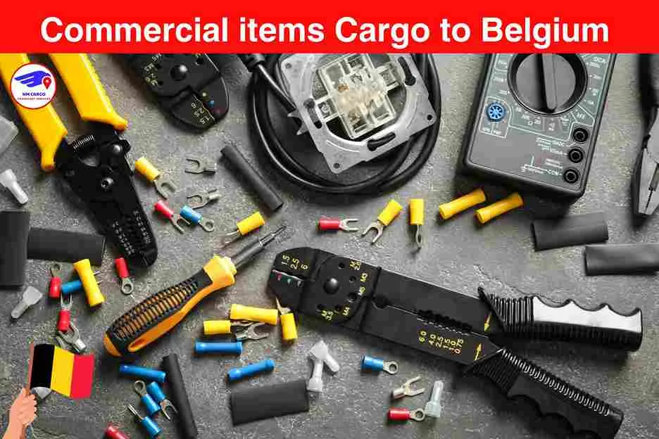 Commercial items Cargo to Belgium From Dubai