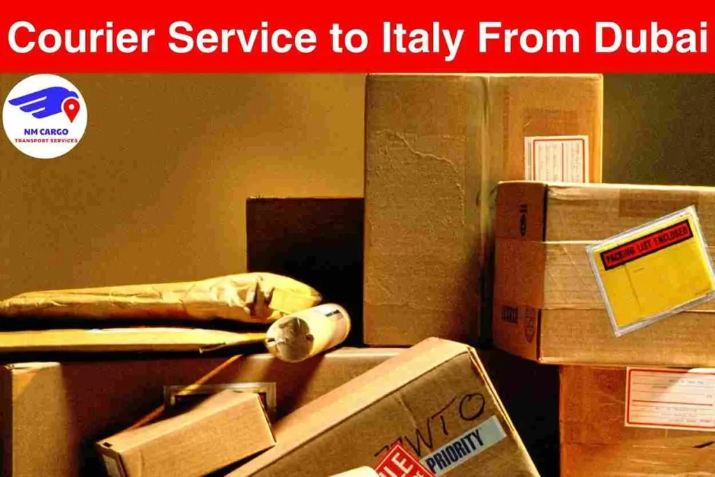 Courier Service to Italy From Dubai
