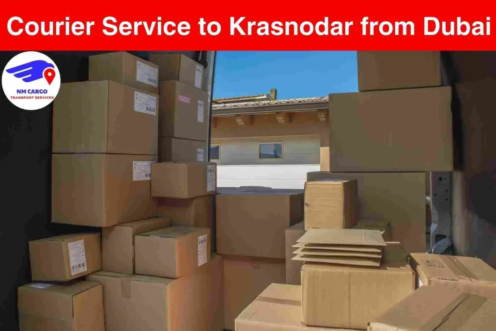 Courier Service to Krasnodar from Dubai