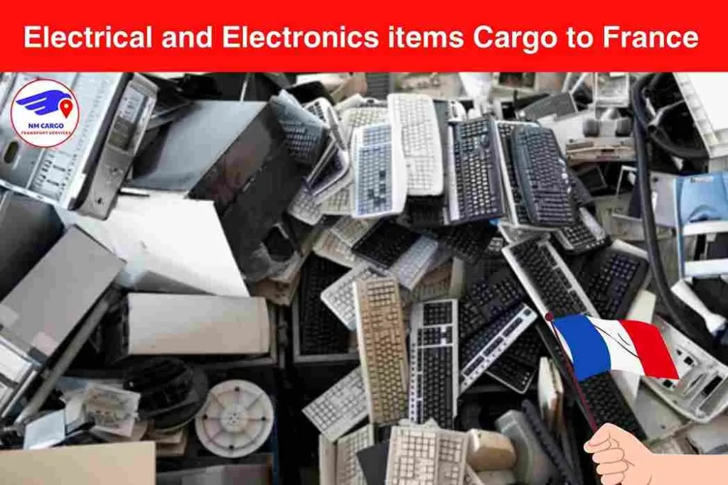 Electrical and Electronics items Cargo to France From Dubai