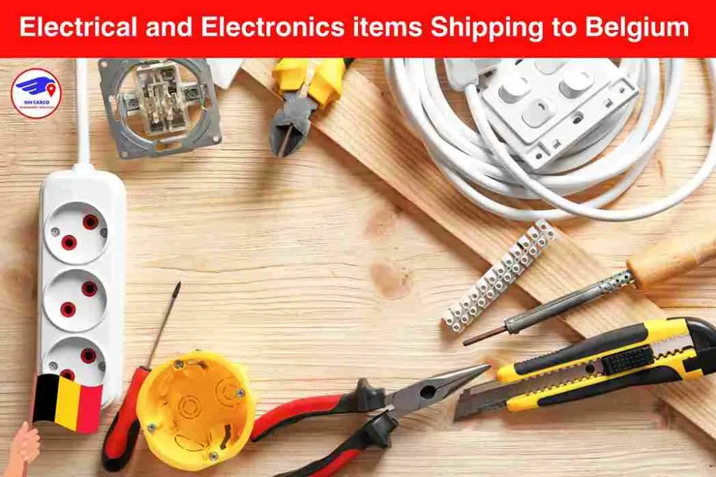 Electrical and Electronics items Shipping to Belgium From Dubai