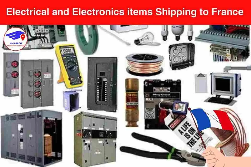 Electrical and Electronics items Shipping to France From Dubai