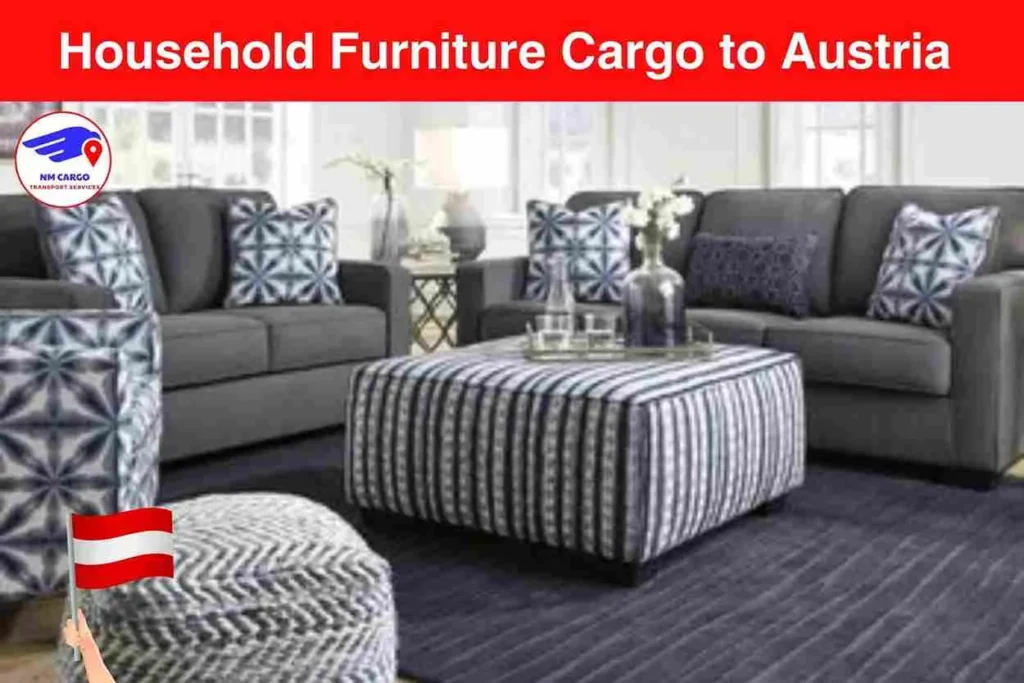 Household Furniture Cargo to Austria From Dubai