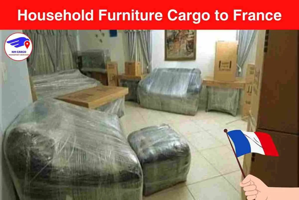 Household Furniture Cargo to France From Dubai