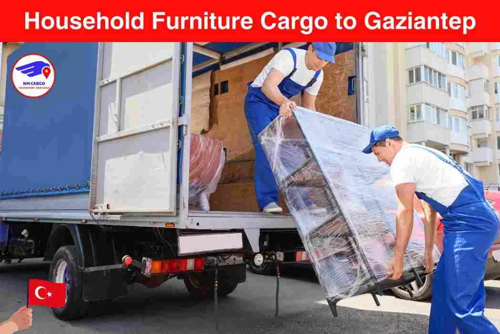 Household Furniture Cargo to Gaziantep From Dubai