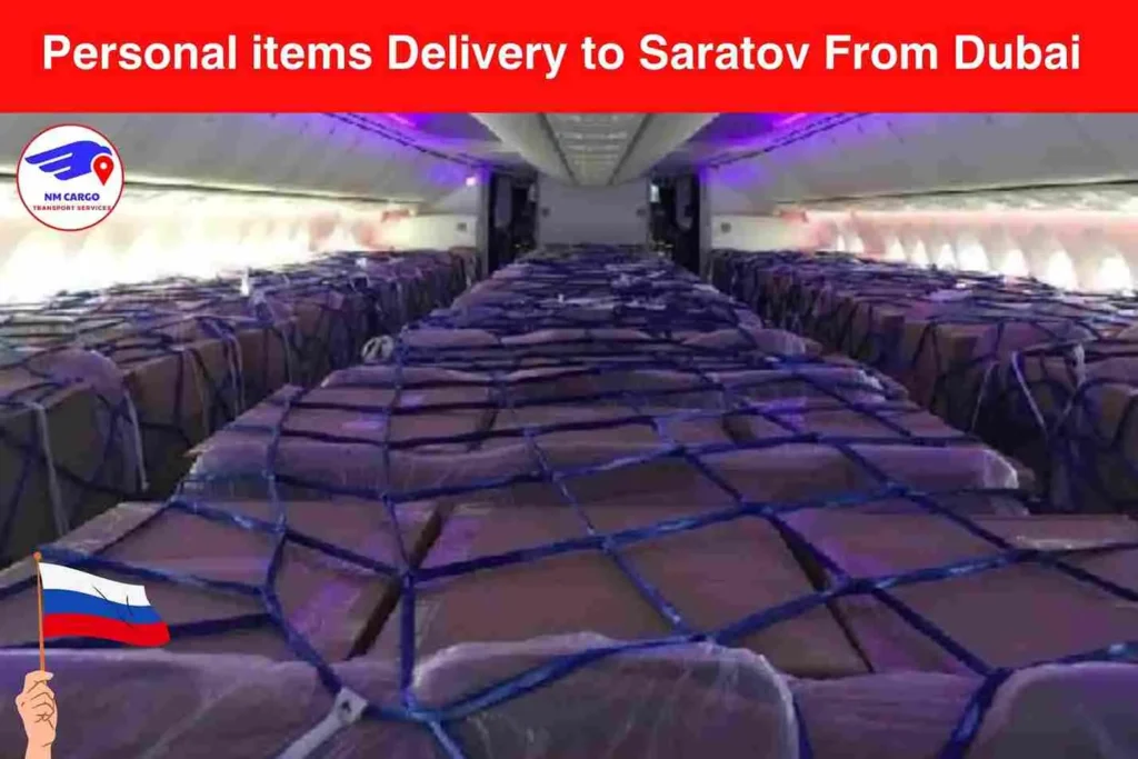 Personal items Delivery to Saratov From Dubai