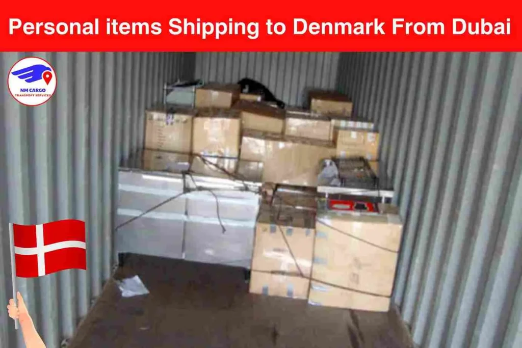 Personal items Shipping to Denmark From Dubai