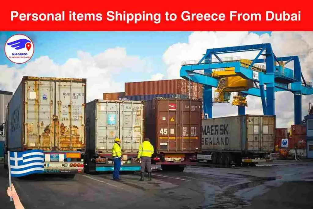 Personal items Shipping to Greece From Dubai