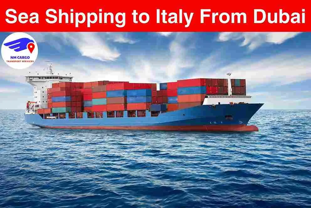 Sea Shipping to Italy From Dubai