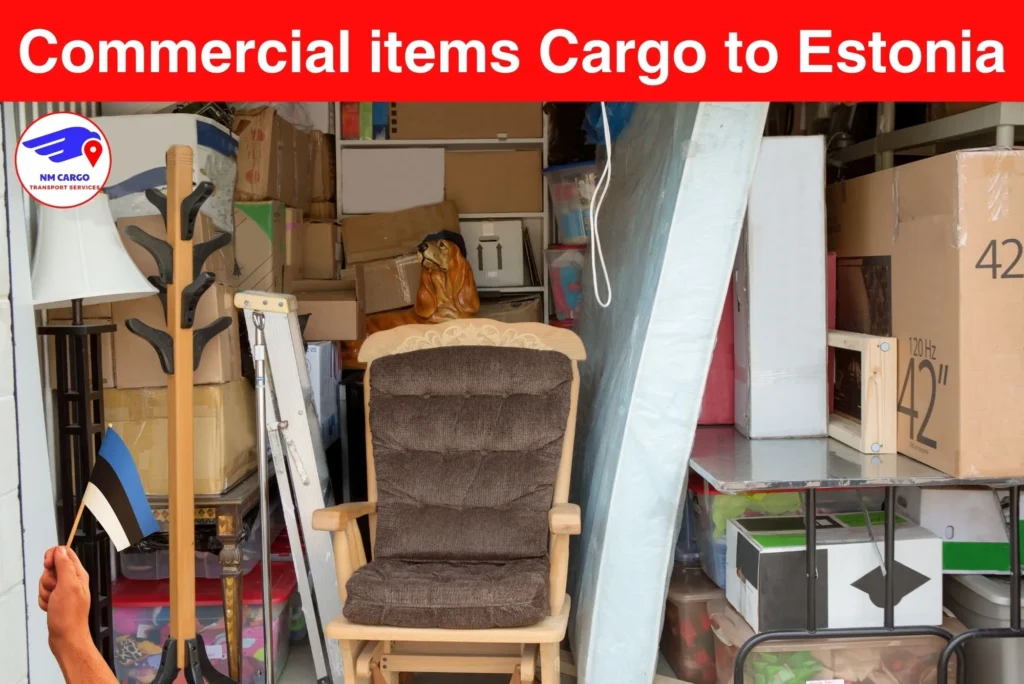 Commercial items Cargo to Estonia From Dubai