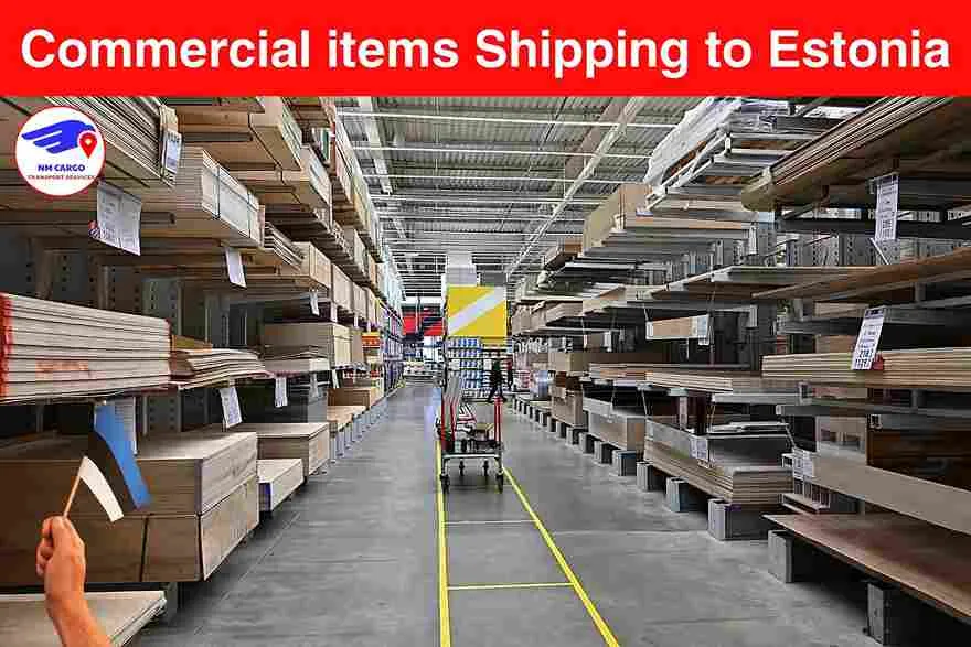 Commercial items Shipping to Estonia From Dubai