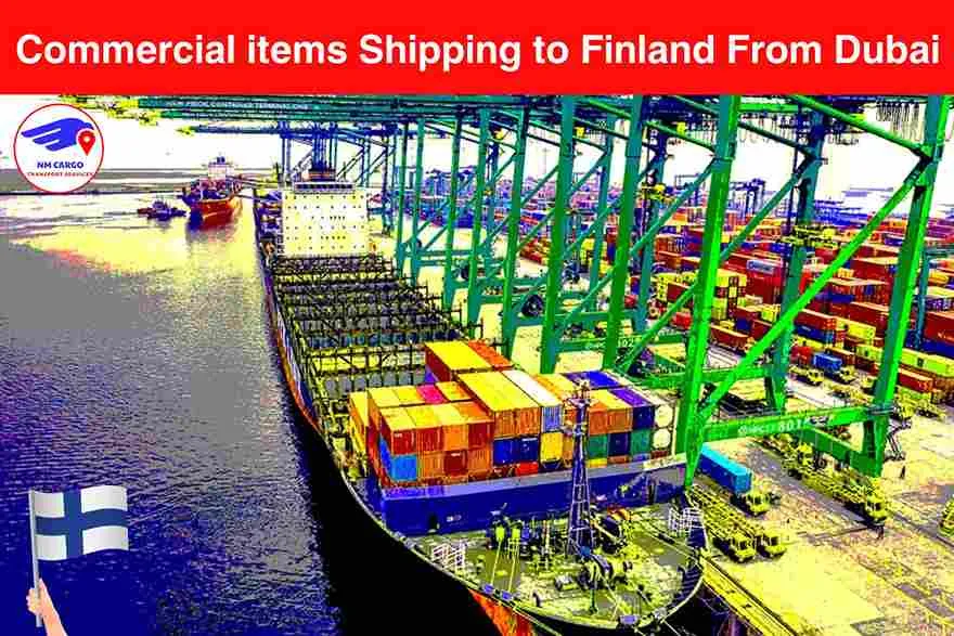 Commercial items Shipping to Finland From Dubai