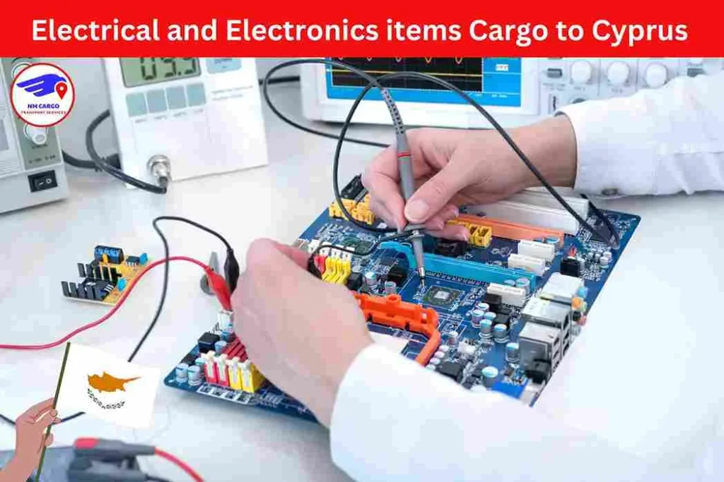 Electrical and Electronics items Cargo to Cyprus From Dubai