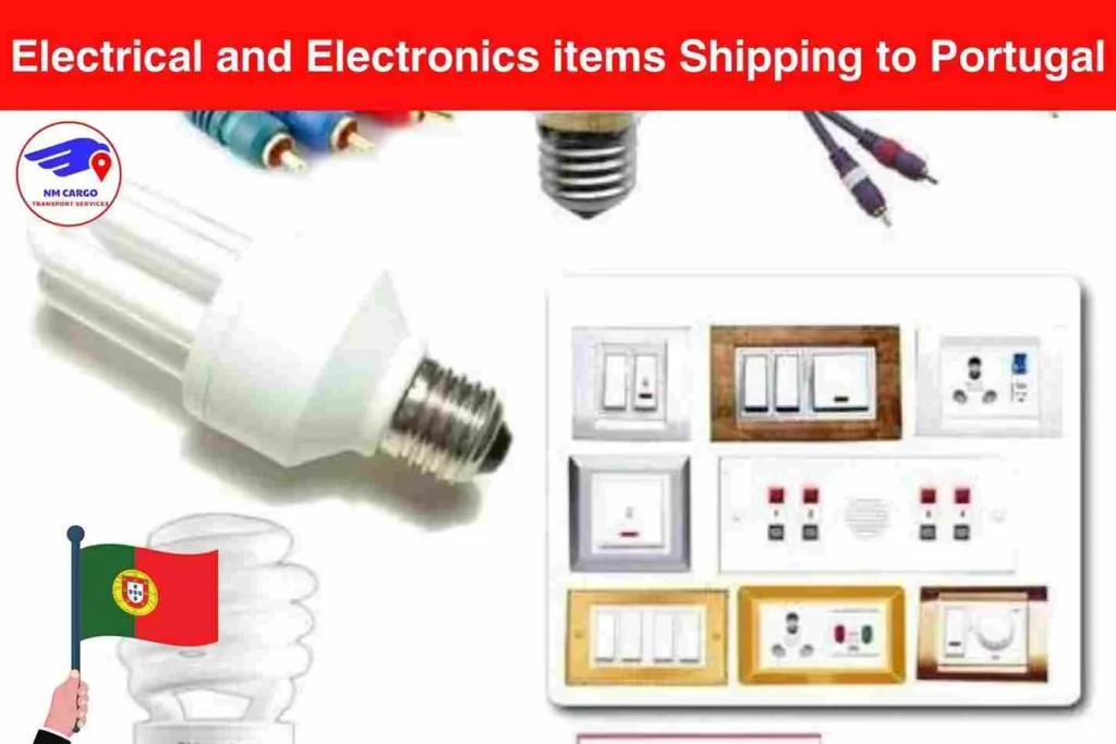 Electrical and Electronics items Shipping to Portugal From Dubai