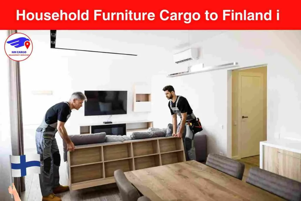 Household Furniture Cargo to Finland From Dubai