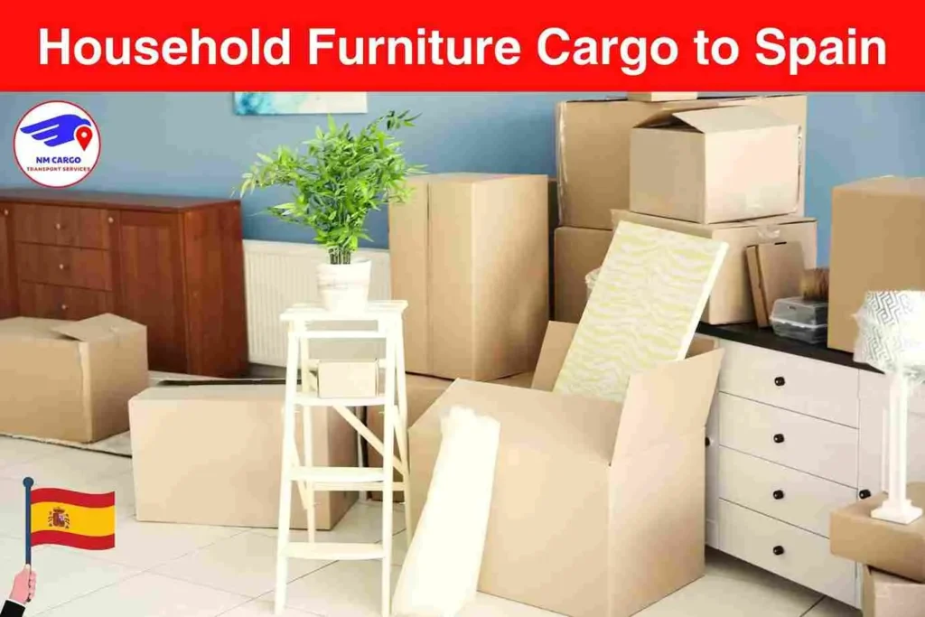 Household Furniture Cargo to Spain From Dubai