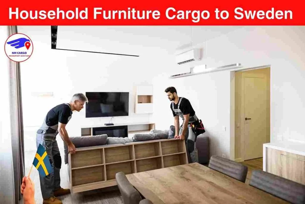 Household Furniture Cargo to Sweden From Dubai