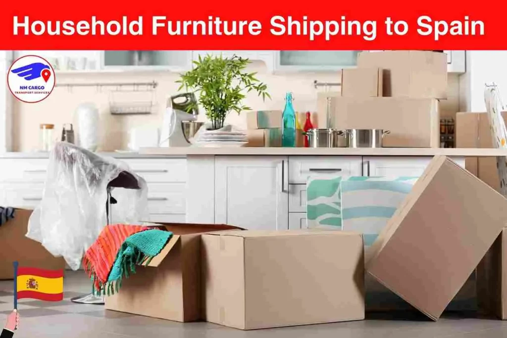 Household Furniture Shipping to Spain From Dubai