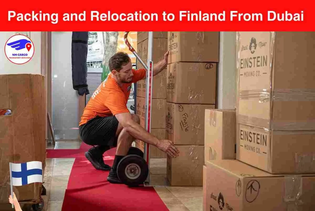 Packing and Relocation to Finland From Dubai